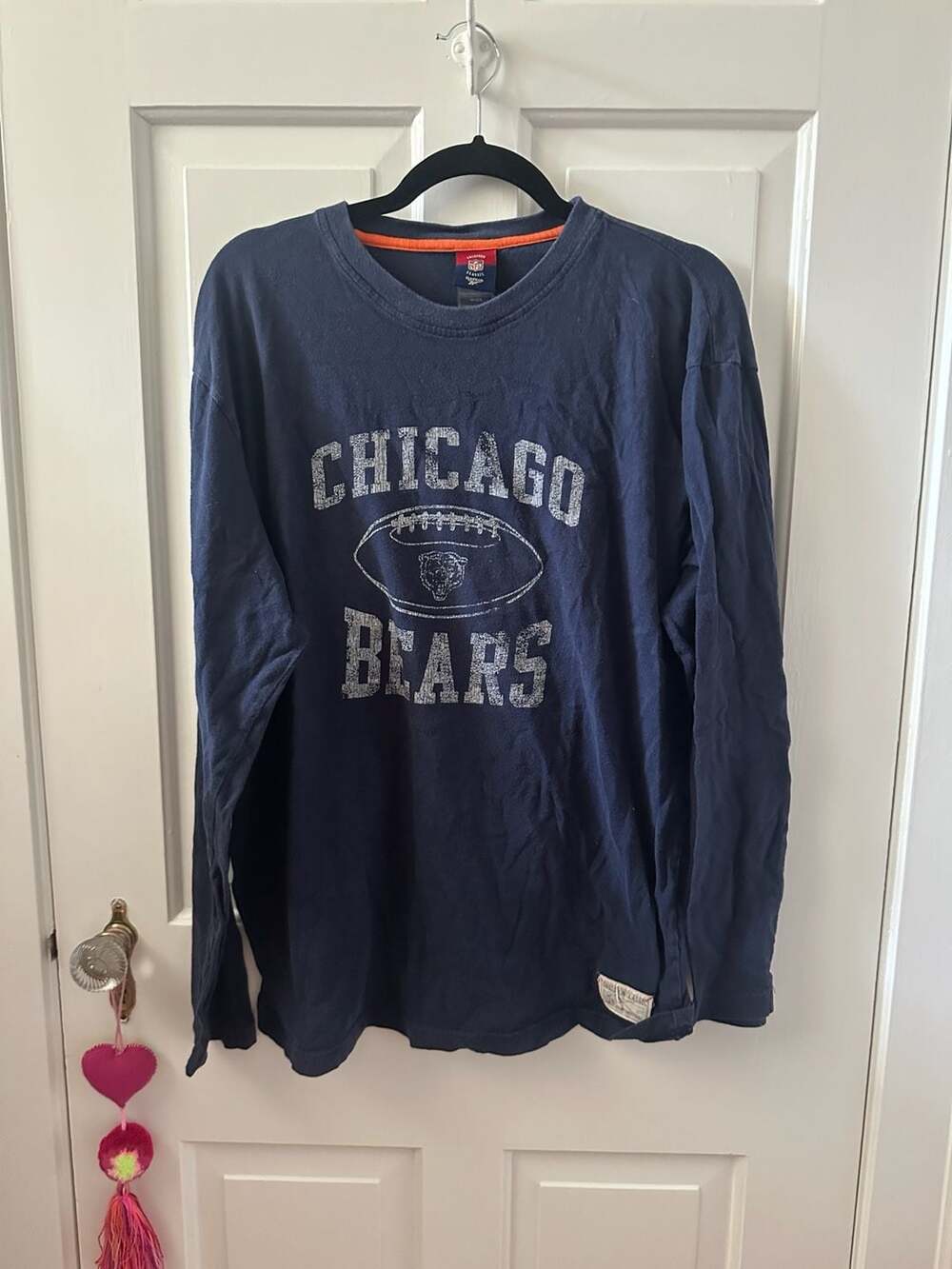 Reebok Gridiron Classic Chicago Bears Men’s Long Sleeve T-Shirt